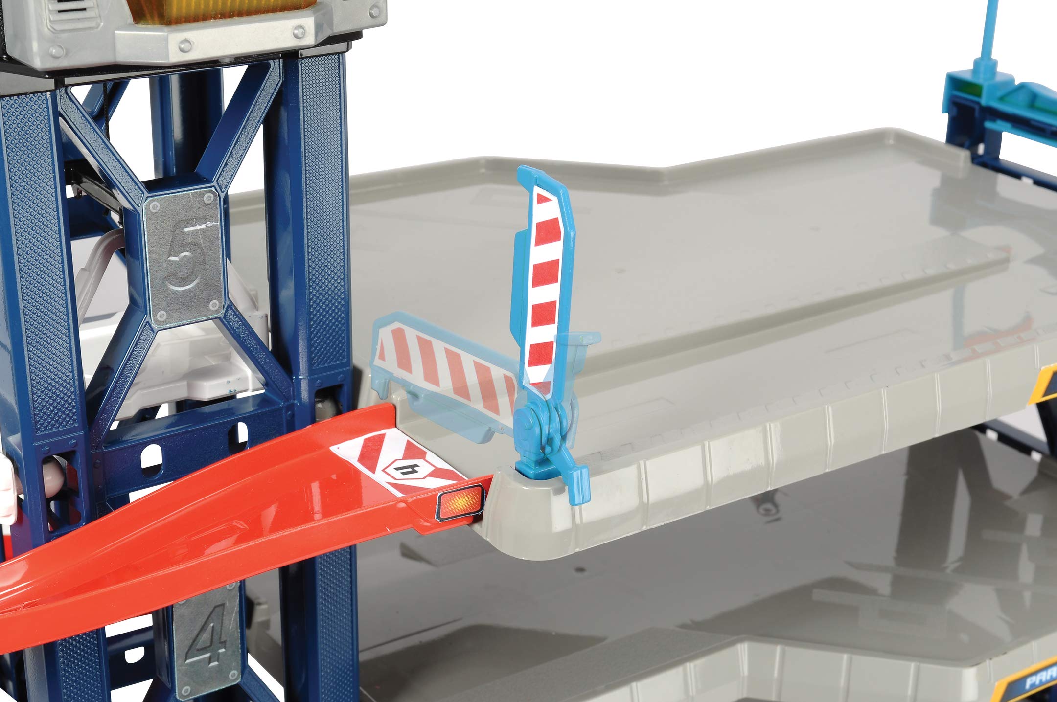 dickie-toys-parking-garage-parkhaus-4-etagen-mit-4-autos-helikopter-licht-sound image 6