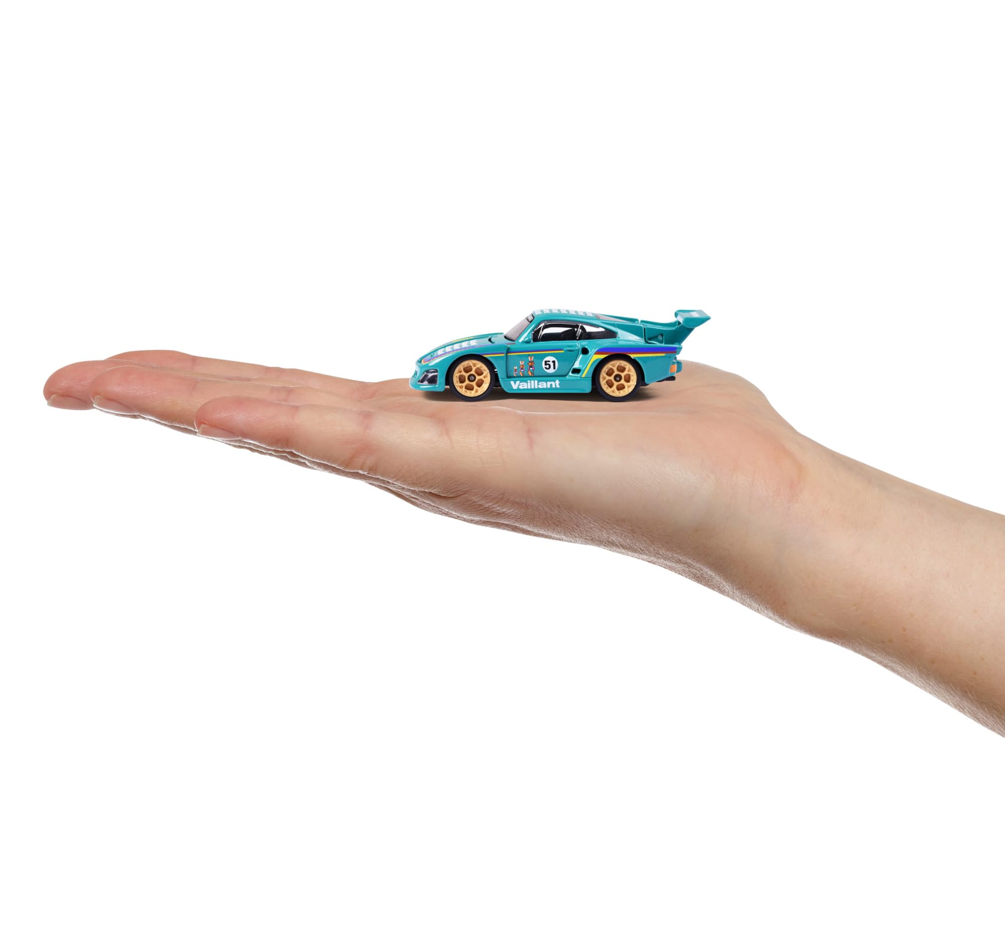 majorette-porsche-motorsport-deluxe-953-k3-modellauto-7-5-cm-gr-n-mit-sammelbox image 6