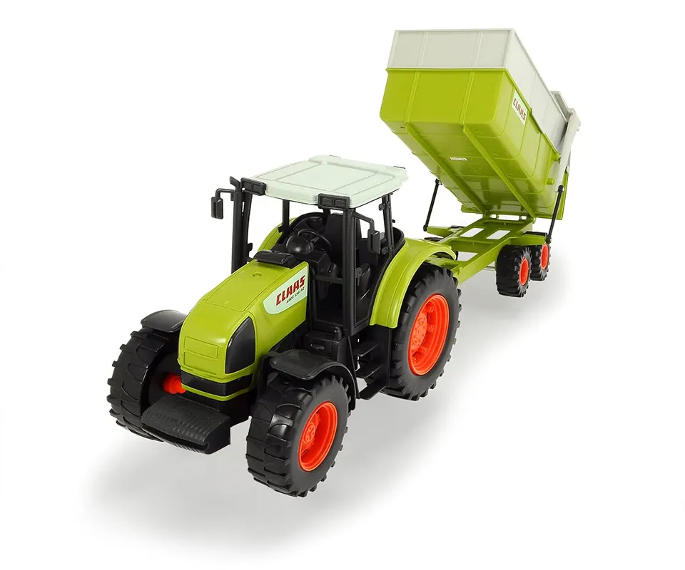dickie-toys-claas-ares-traktor-set-mit-anh-nger-57-cm image 1