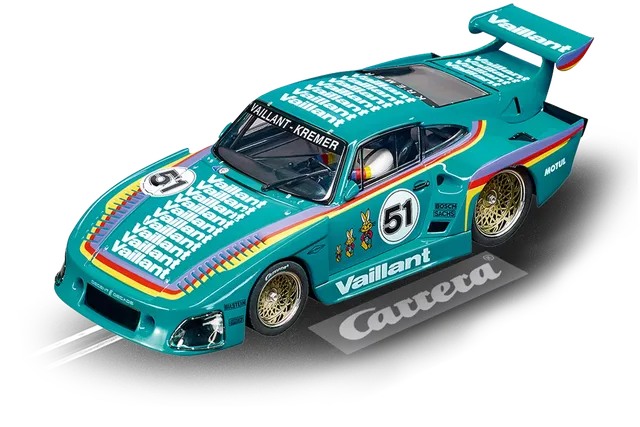 carrera-rc-porsche-kremer-935-k3-vaillant-no-51-slotcar-digital-132-1-32 image 1