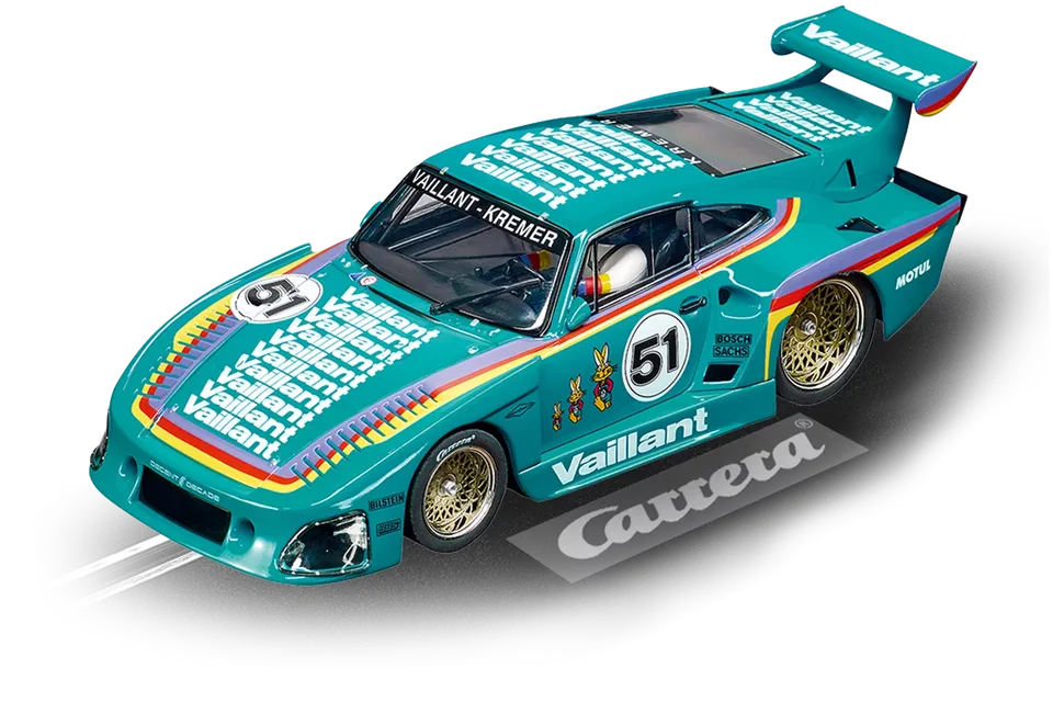 carrera-rc-porsche-kremer-935-k3-vaillant-no-51-slotcar-digital-132-1-32 image 1