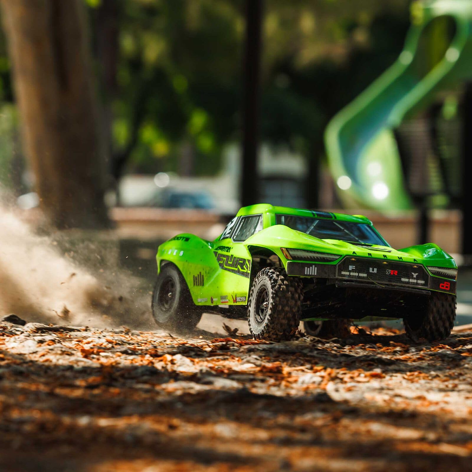 arrma-fury-mega-550-2wd-short-course-truck-1-10-rtr-gr-n-ara3221t1 image 8