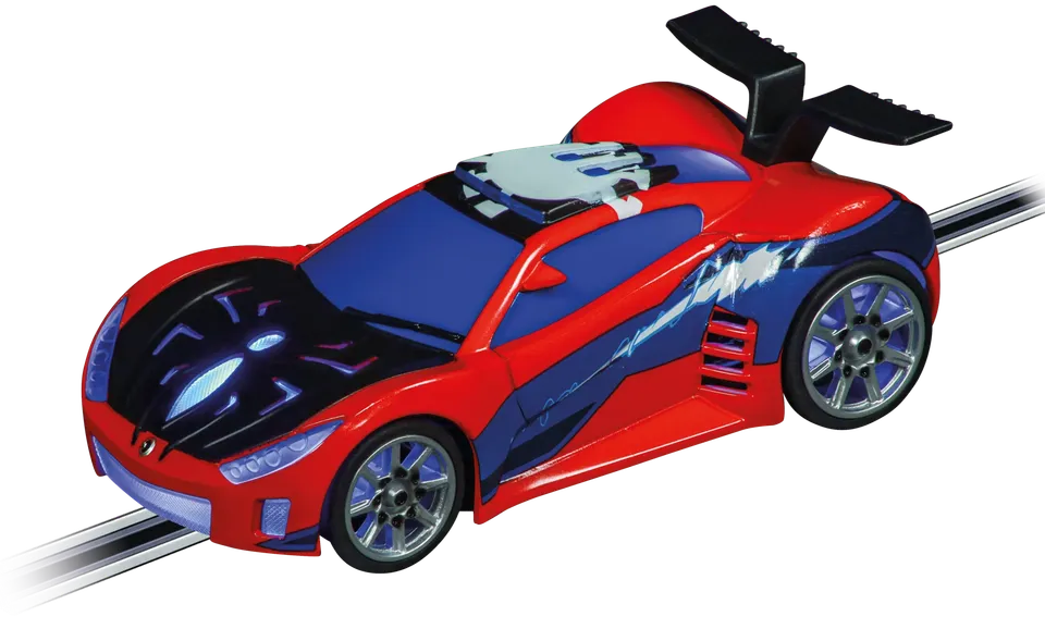 carrera-rc-spider-man-speed-shifter-red-go-slotcar-1-43 image 1