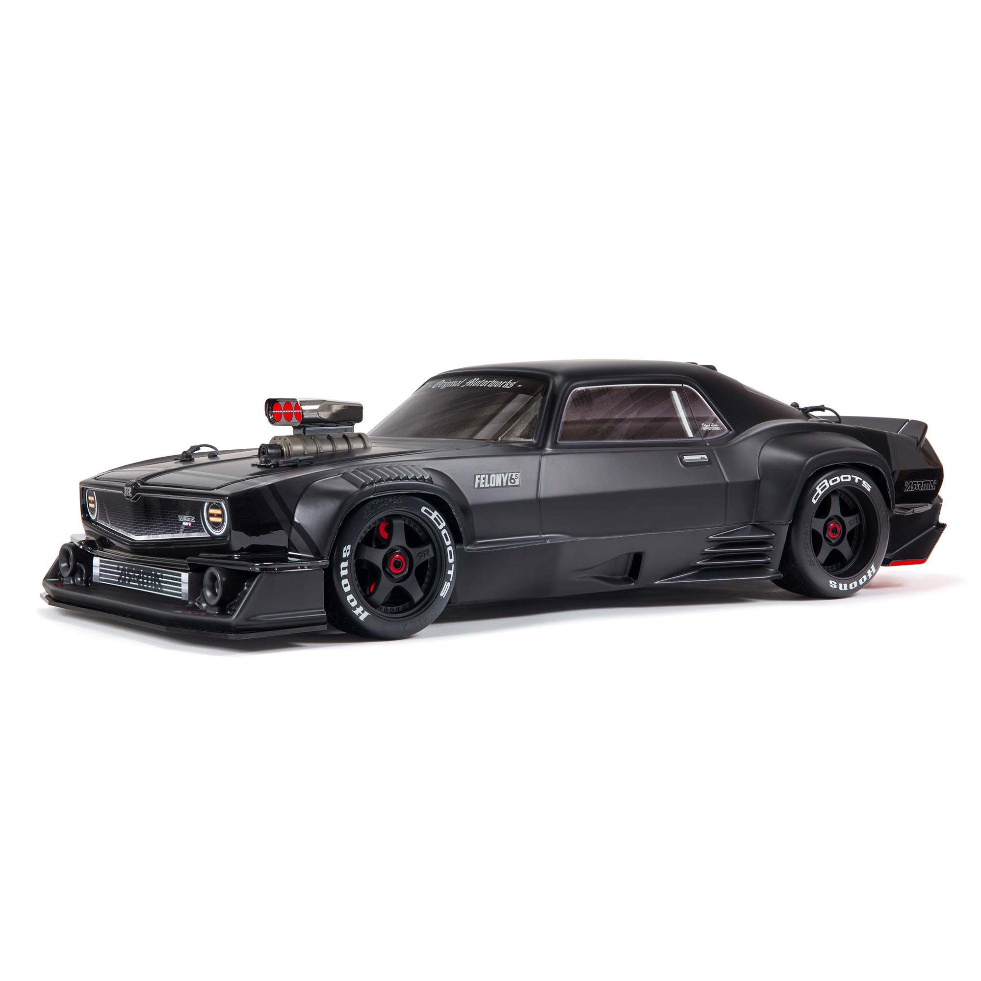 arrma-1-7-felony-6s-blx-street-bash-muscle-car-rtr-schwarz image 1