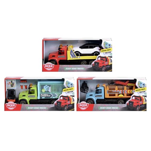 dickie-toys-heavy-road-truck-volvo-vhd-300-22-cm-friktion-1-von-3-varianten image 8