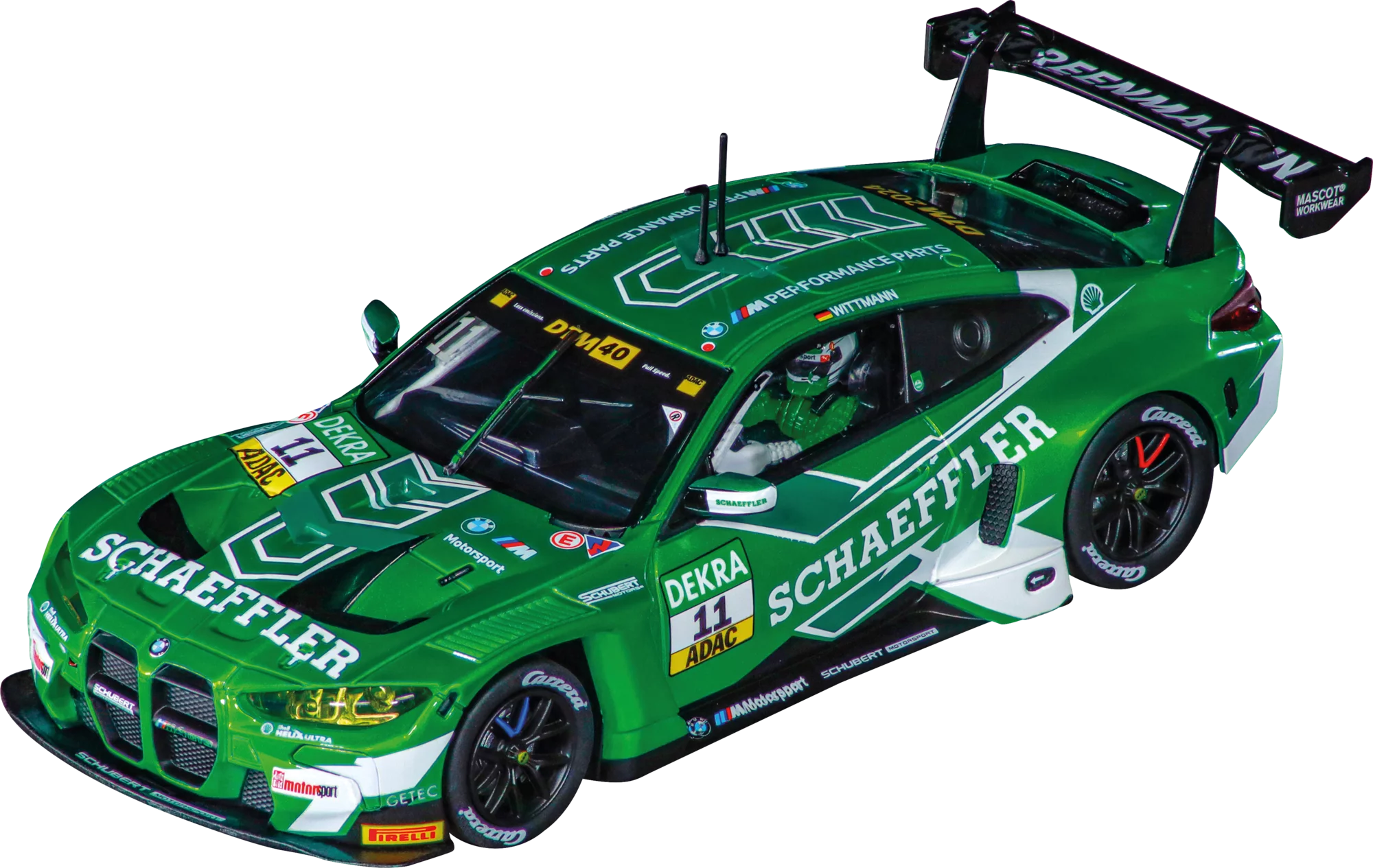 carrera-rc-bmw-m4-gt3-schubert-motorsport-no-11-dtm-2024-evolution-slotcar-1-32 image 2