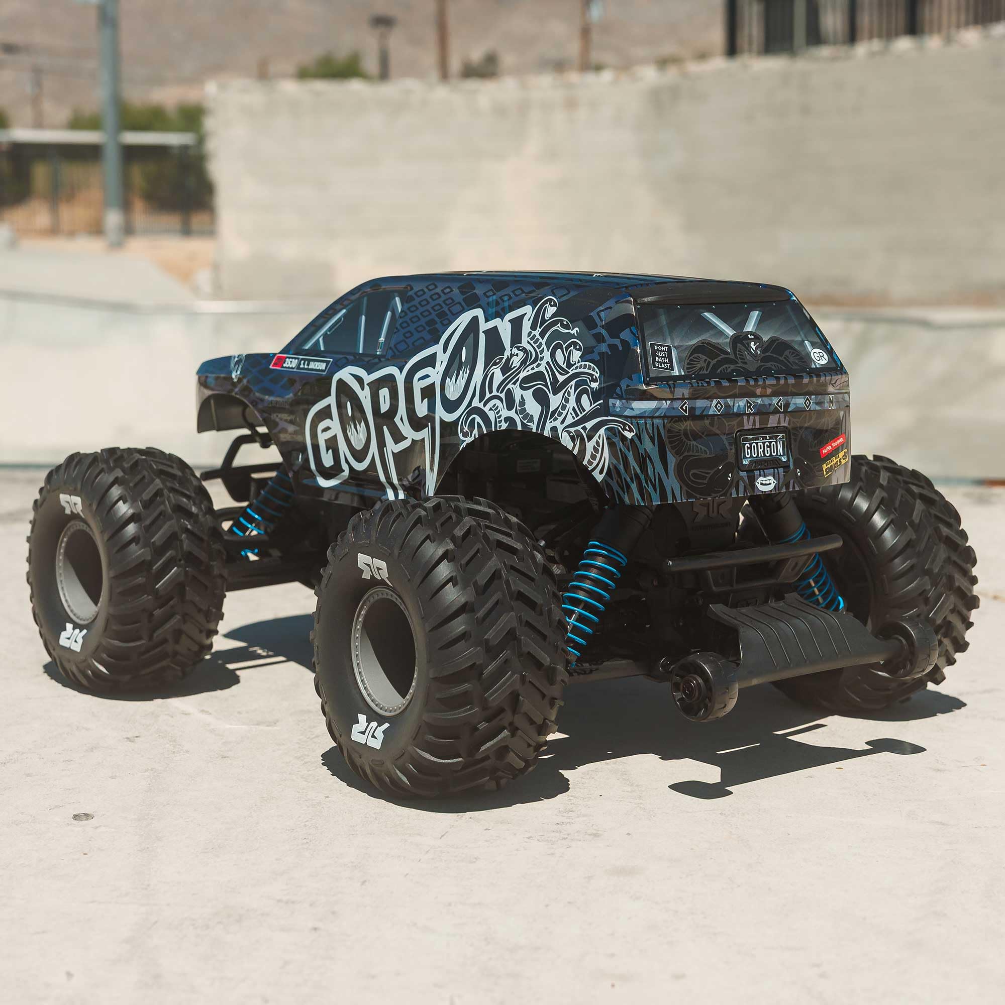 arrma-1-10-gorgon-223s-2wd-brushless-monster-truck-rtr-blau-schwarz image 5