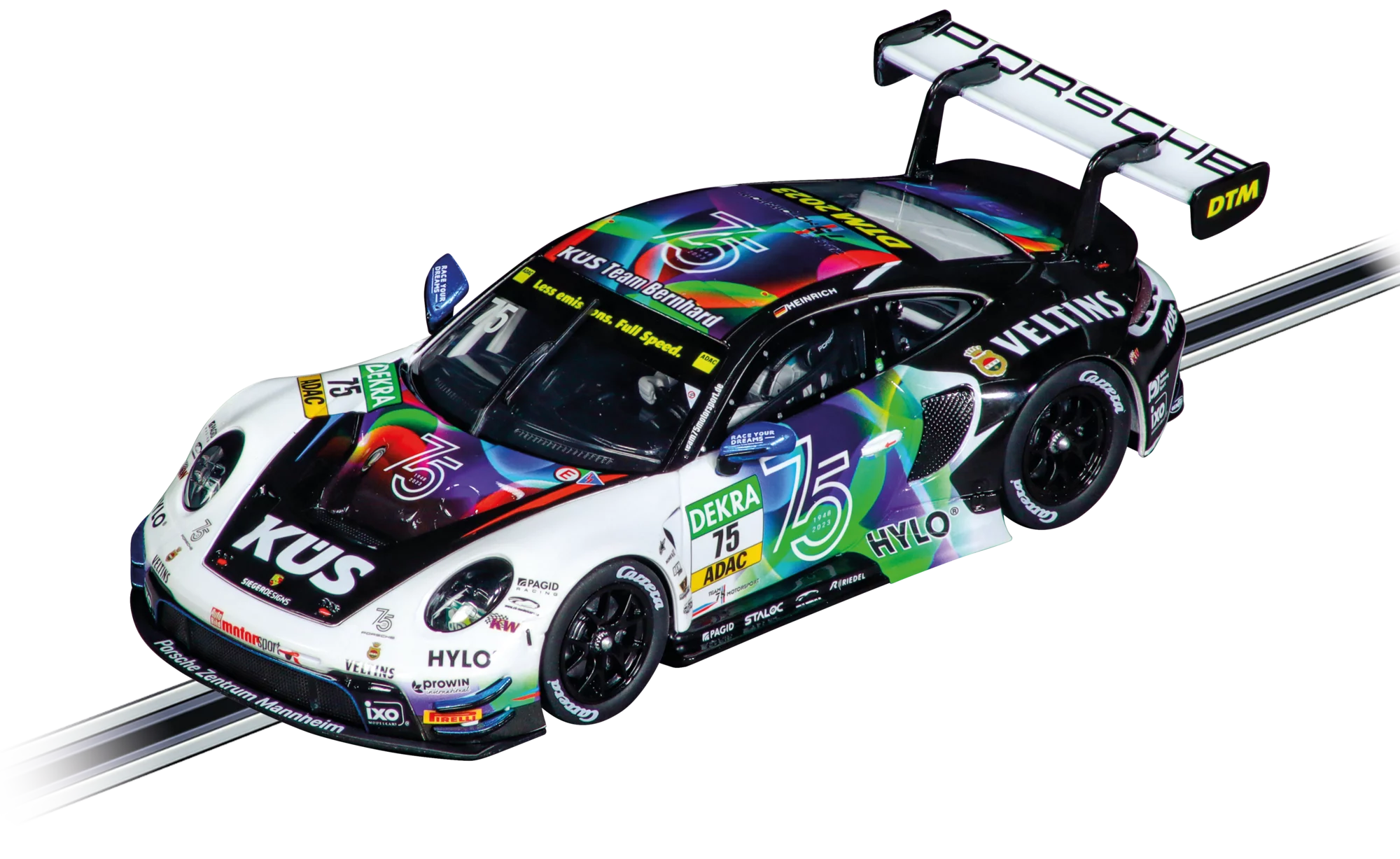 carrera-rc-porsche-911-gt3-r-team-bernhard-no-75-dtm-2023-digital-132-slotcar image 1