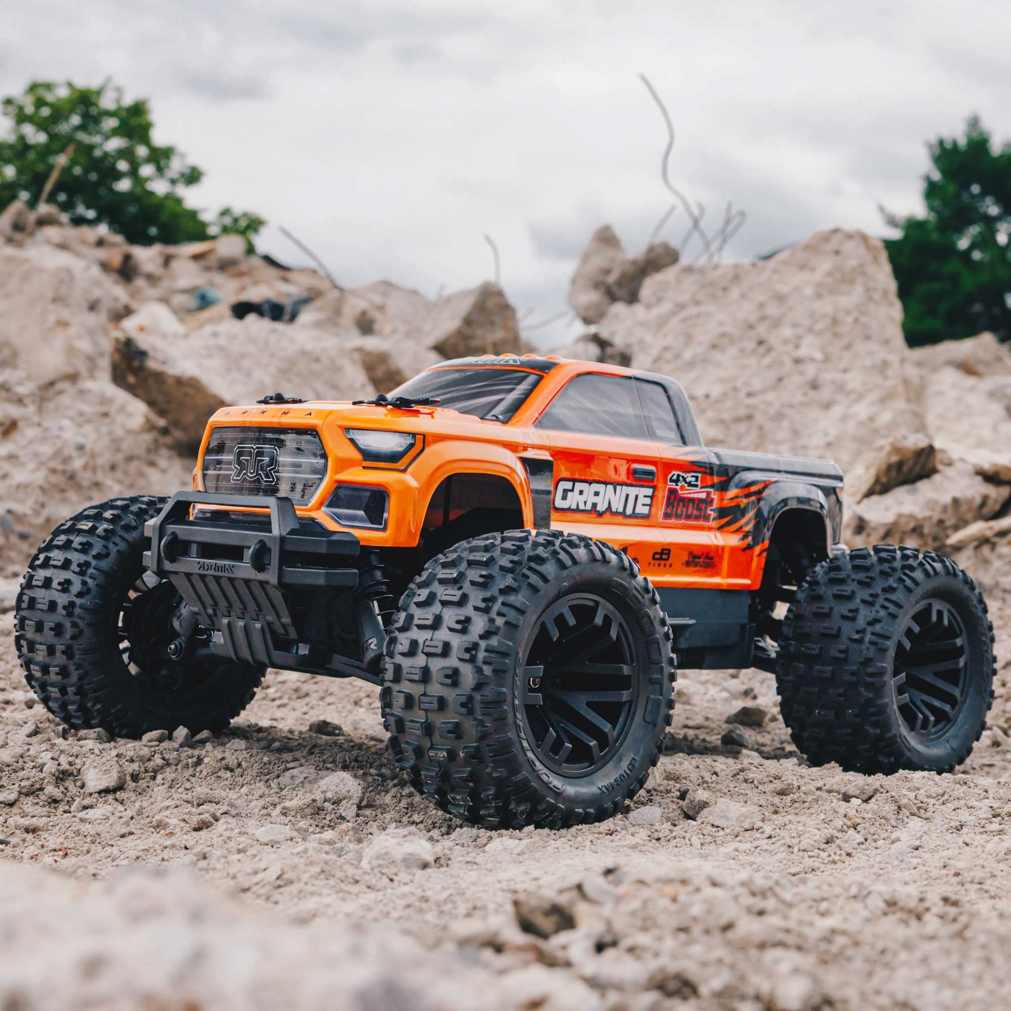 arrma-1-10-granite-4x2-boost-mega-550-monster-truck-rtr-orange image 3