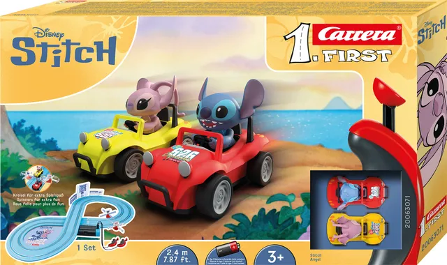 carrera-rc-disney-stitch-2-4ghz-first-action-flitzer image 1