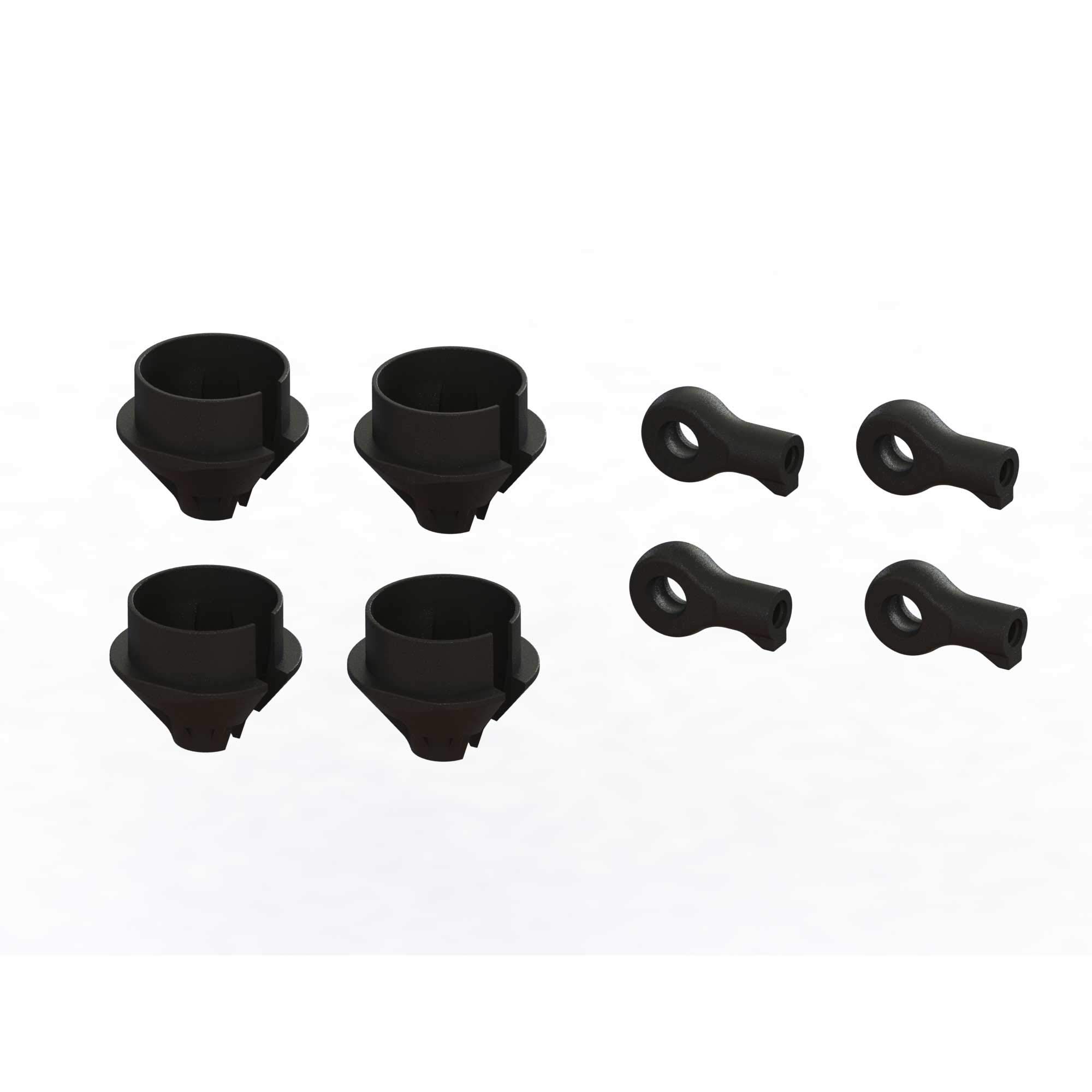 arrma-hd-shock-rod-end-and-spring-cup-set-2-pairs image 1