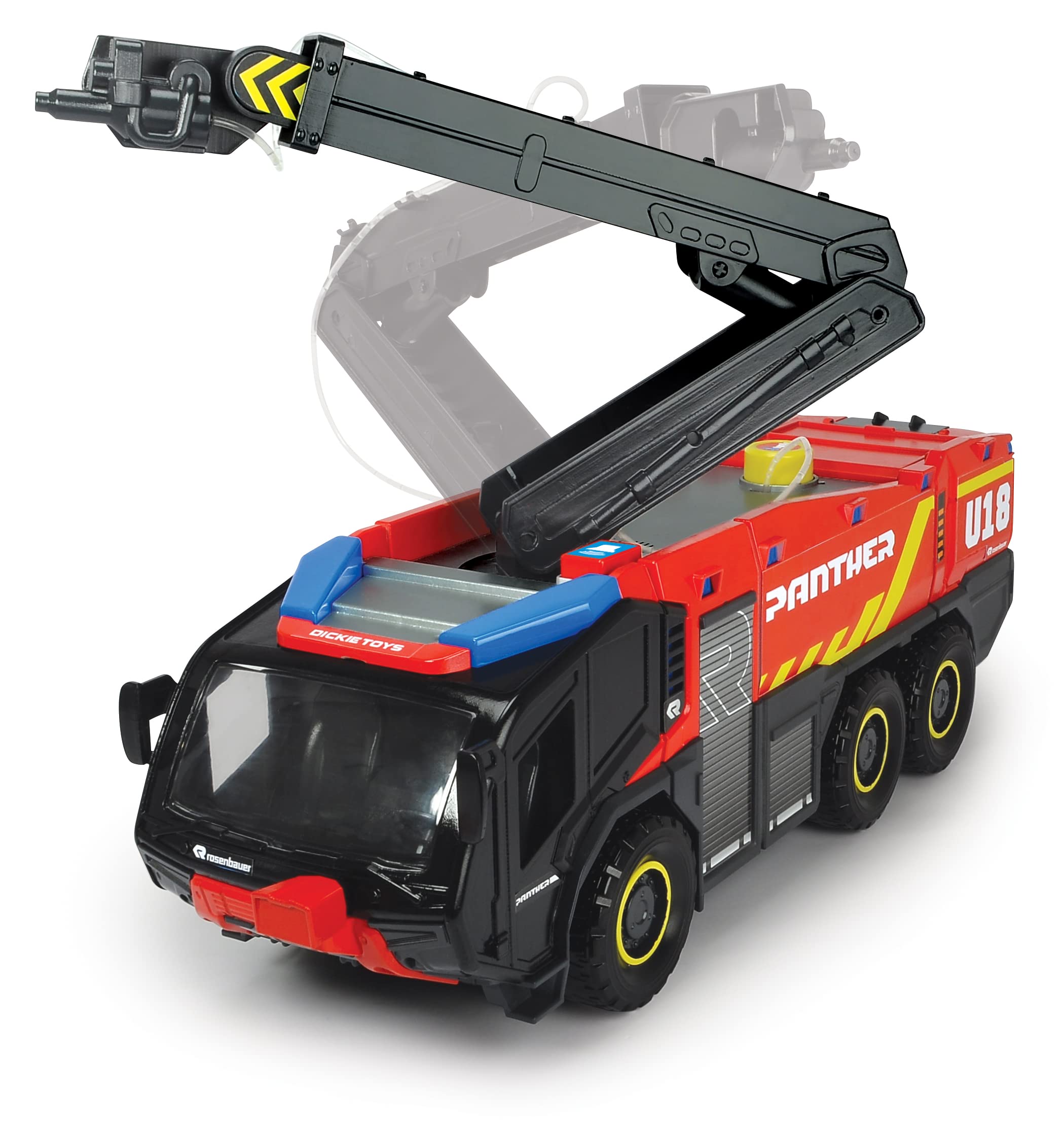 dickie-toys-rc-flughafenfeuerwehrauto-panther-6x6-rosenbauer-4-kanal-fernsteueru image 4
