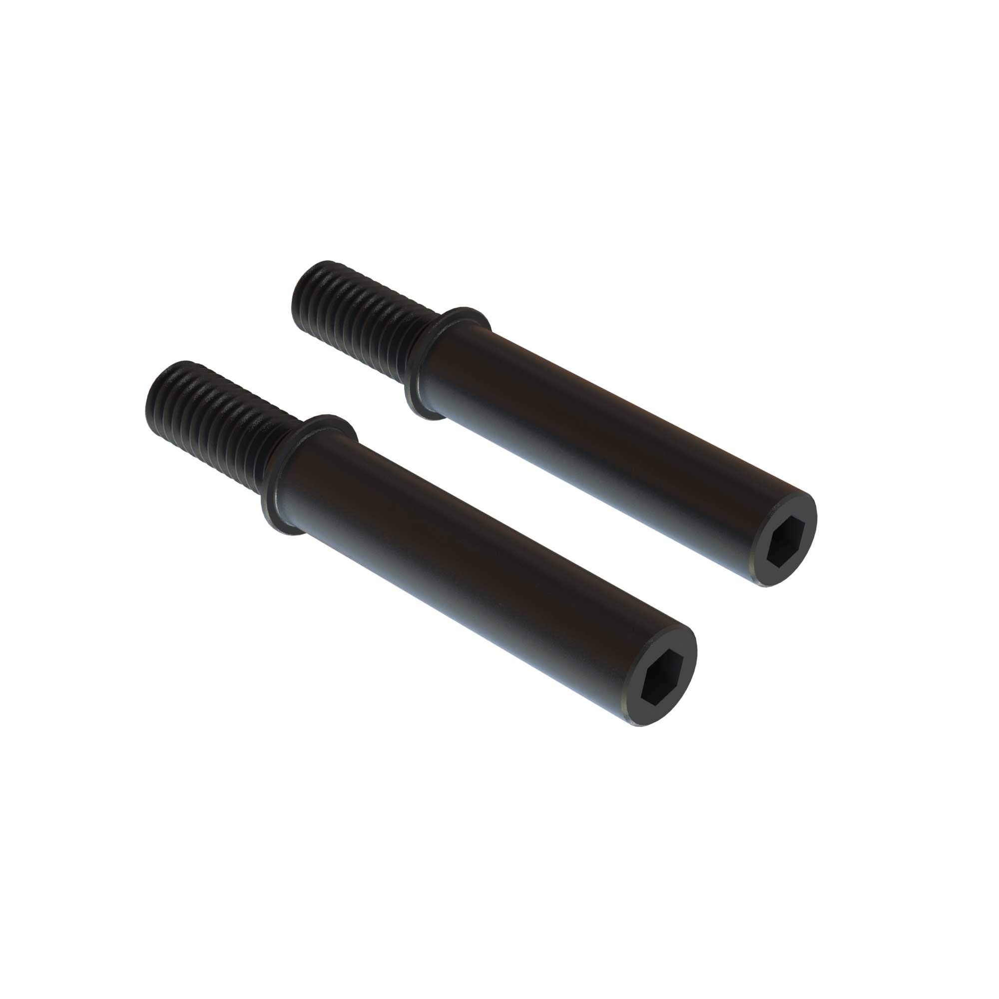 arrma-steel-steering-post-6x40mm-schwarz-2-st-ck image 1