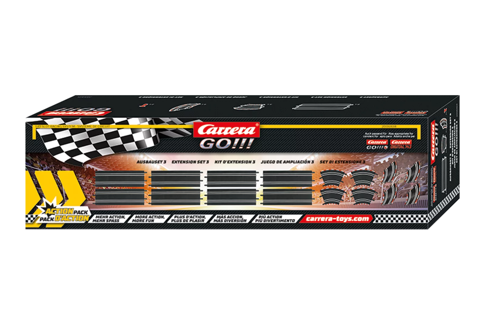 carrera-rc-extension-set-3-streckenerweiterung-f-r-digital-143 image 2