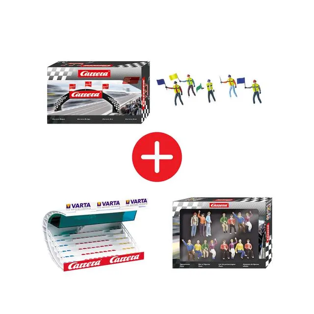 carrera-rc-tifosi-bundle-trib-ne-bogen-streckenposten-und-fans-f-r-carrera-digit image 1