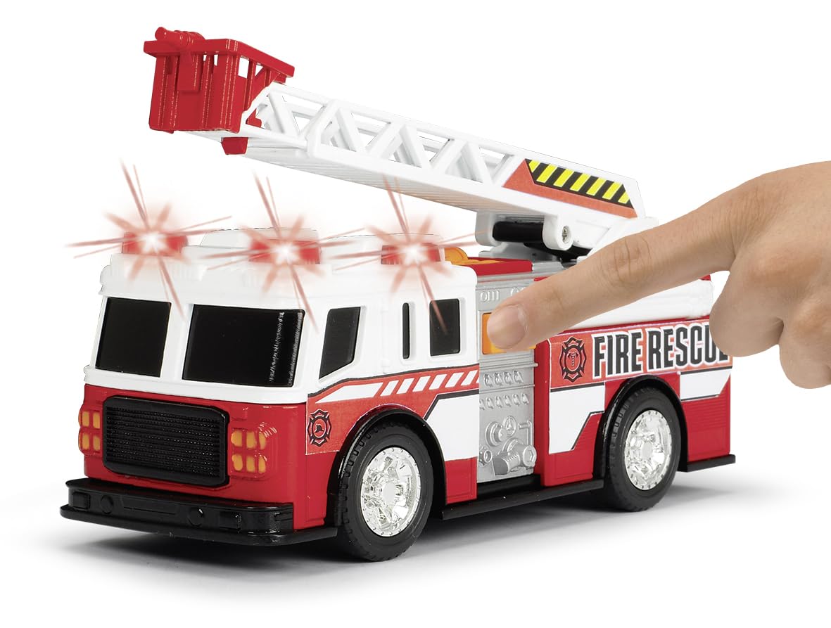 dickie-toys-action-series-feuerwehrwagen-15-cm-mit-licht-und-sound image 2