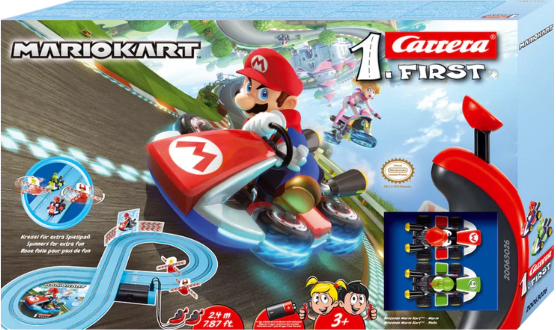 carrera-go-mario-kart-mario-vs-yoshi-autorennbahn-set image 1