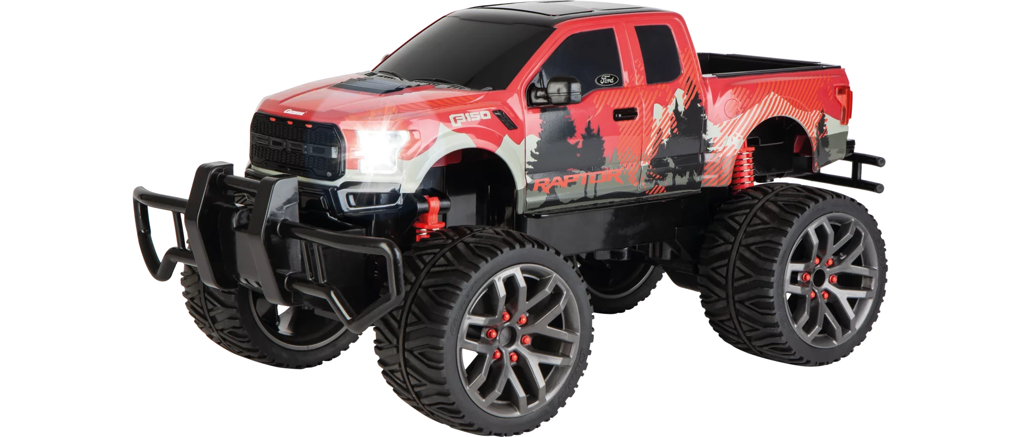 carrera-rc-2-4ghz-ford-f-150-raptor-39-5-cm-offroad-18-km-h-rot-schwarz image 1