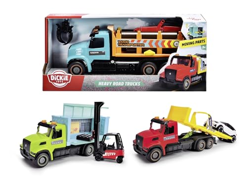 dickie-toys-heavy-road-truck-volvo-vhd-300-22-cm-friktion-1-von-3-varianten image 7