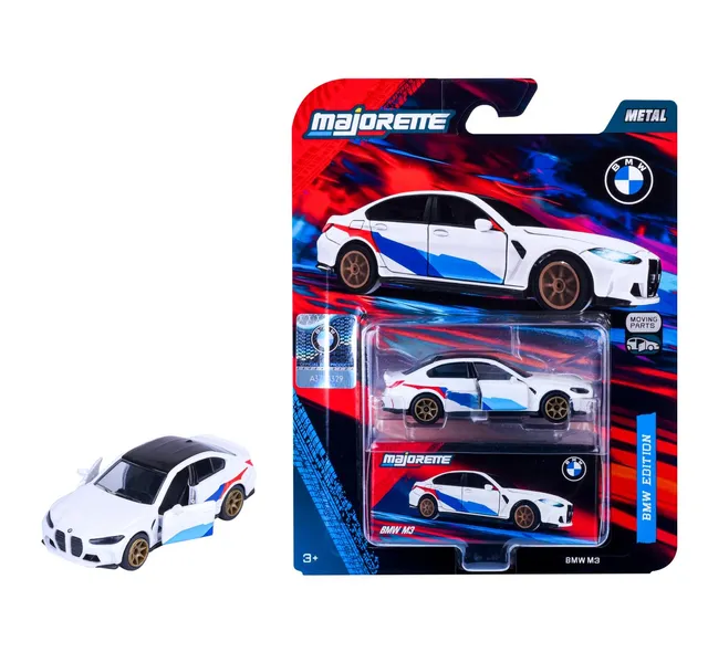 majorette-deluxe-bmw-m3-die-cast-sammlerauto-7-5-cm-mit-sammelbox image 1