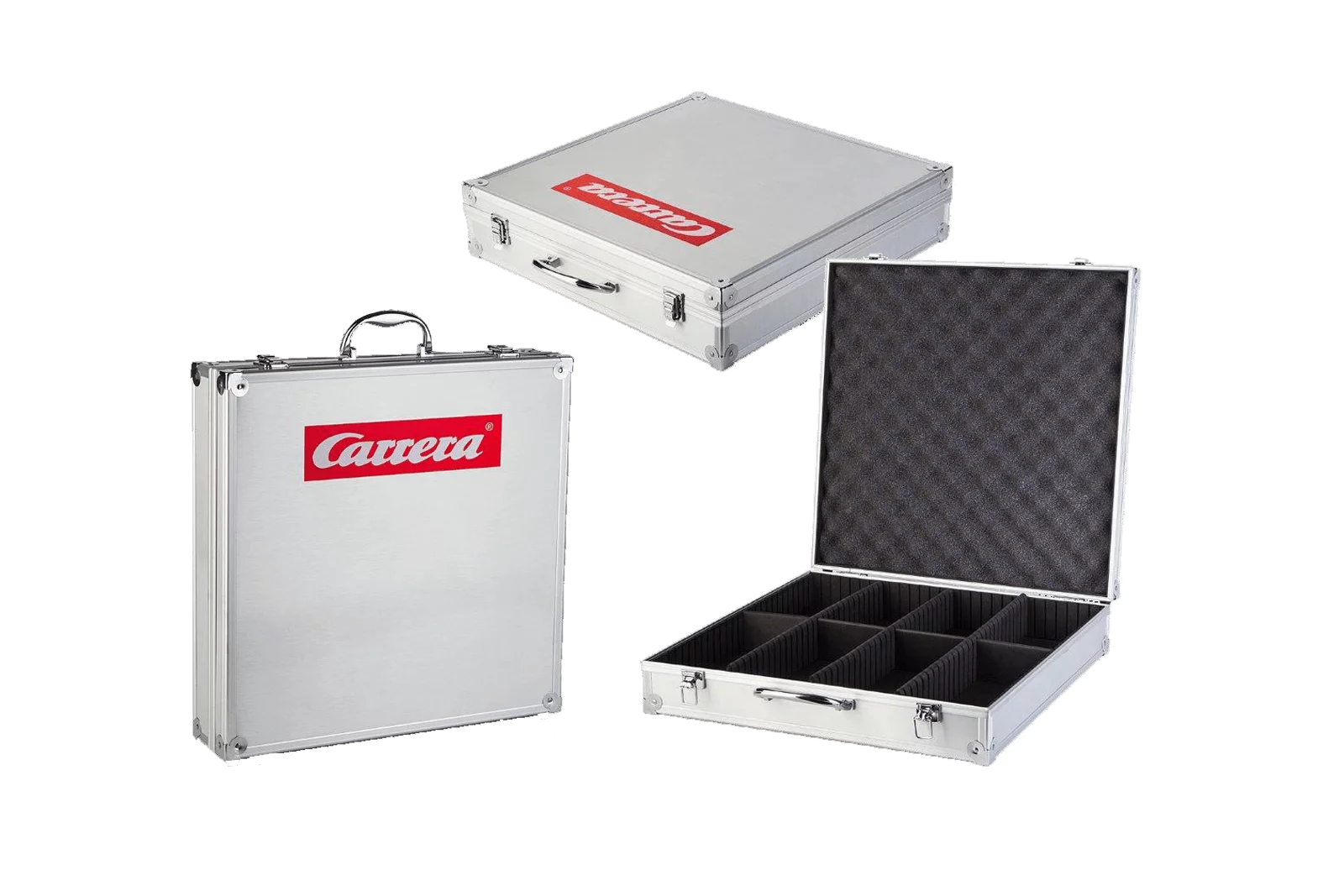 carrera-rc-fahrzeugkoffer-aluminium-f-r-8-slotcars-1-24-43x43-5x9-5-cm image 1