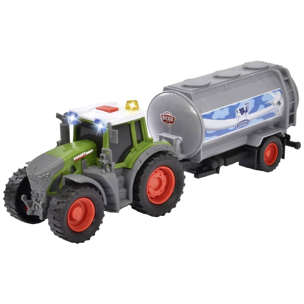dickie-toys-fendt-traktor-mit-milchtank-anh-nger-26-cm image 1