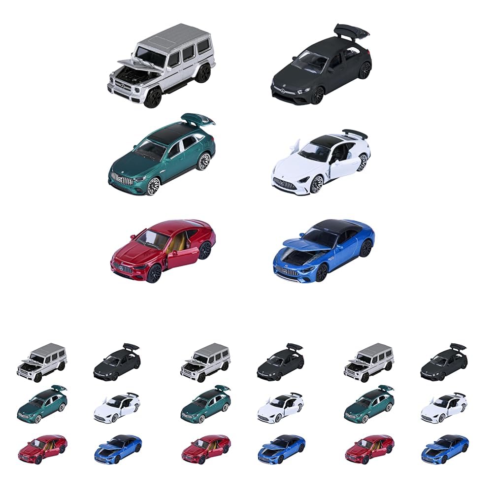 majorette-mercedes-amg-premium-modellauto-1-st-ck-7-5-cm-metall-spielzeugauto-mi image 8