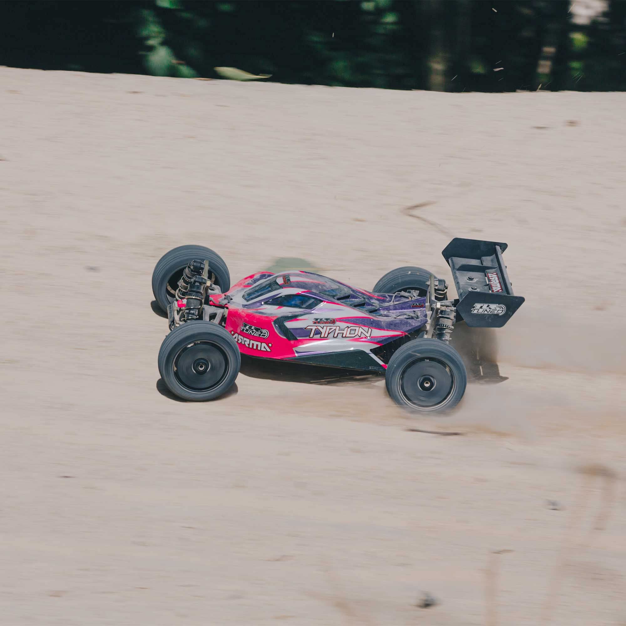 arrma-tlr-tuned-typhon-1-8-4wd-roller-buggy-pink-purple image 4