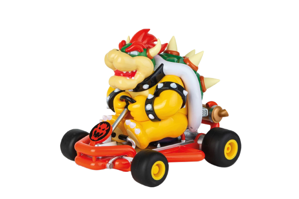 carrera-rc-2-4ghz-mario-kart-pipe-kart-bowser-rc-auto image 1