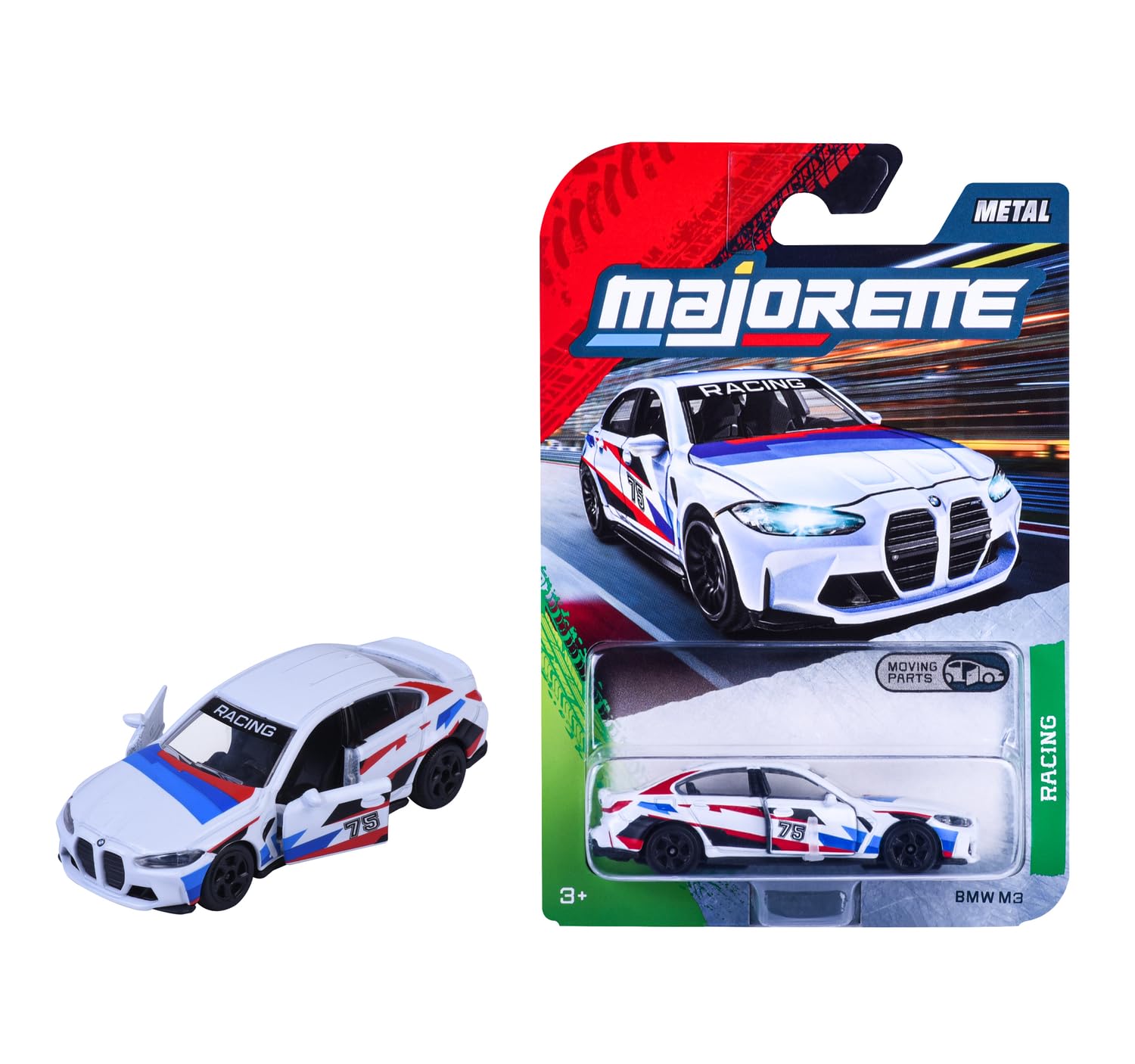 majorette-bmw-m3-street-cars-metallauto-1-64-7-5-cm image 1