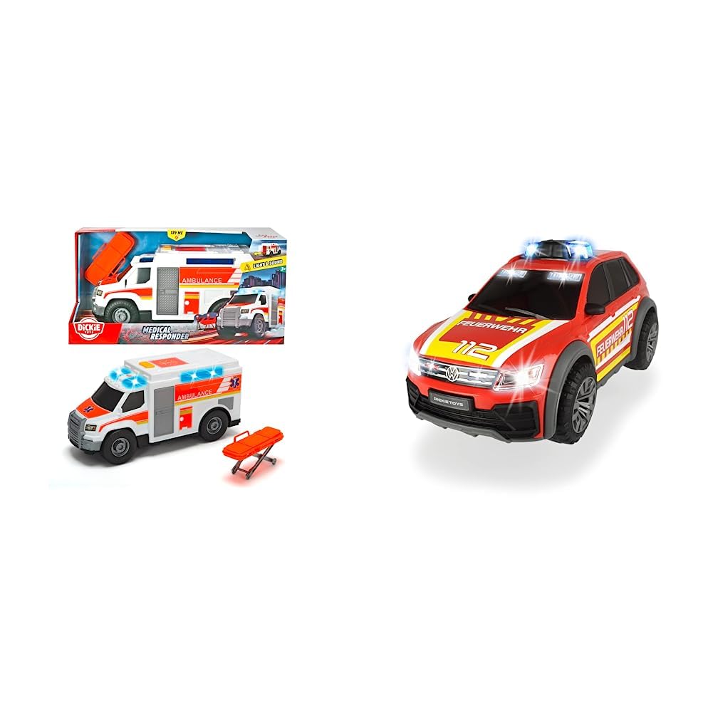 dickie-toys-medical-responder-rettungswagen-30-cm-mit-trage-licht-sound image 7