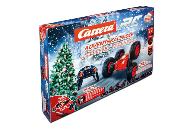 carrera-rc-2-4-ghz-x-mas-turnator-adventskalender-stunt-auto-zum-selberbauen image 1