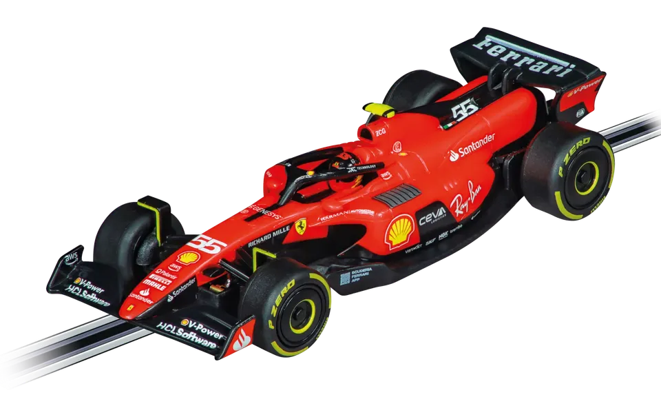 carrera-rc-go-ferrari-sf-23-c-sainz-no-55-slotcar image 1