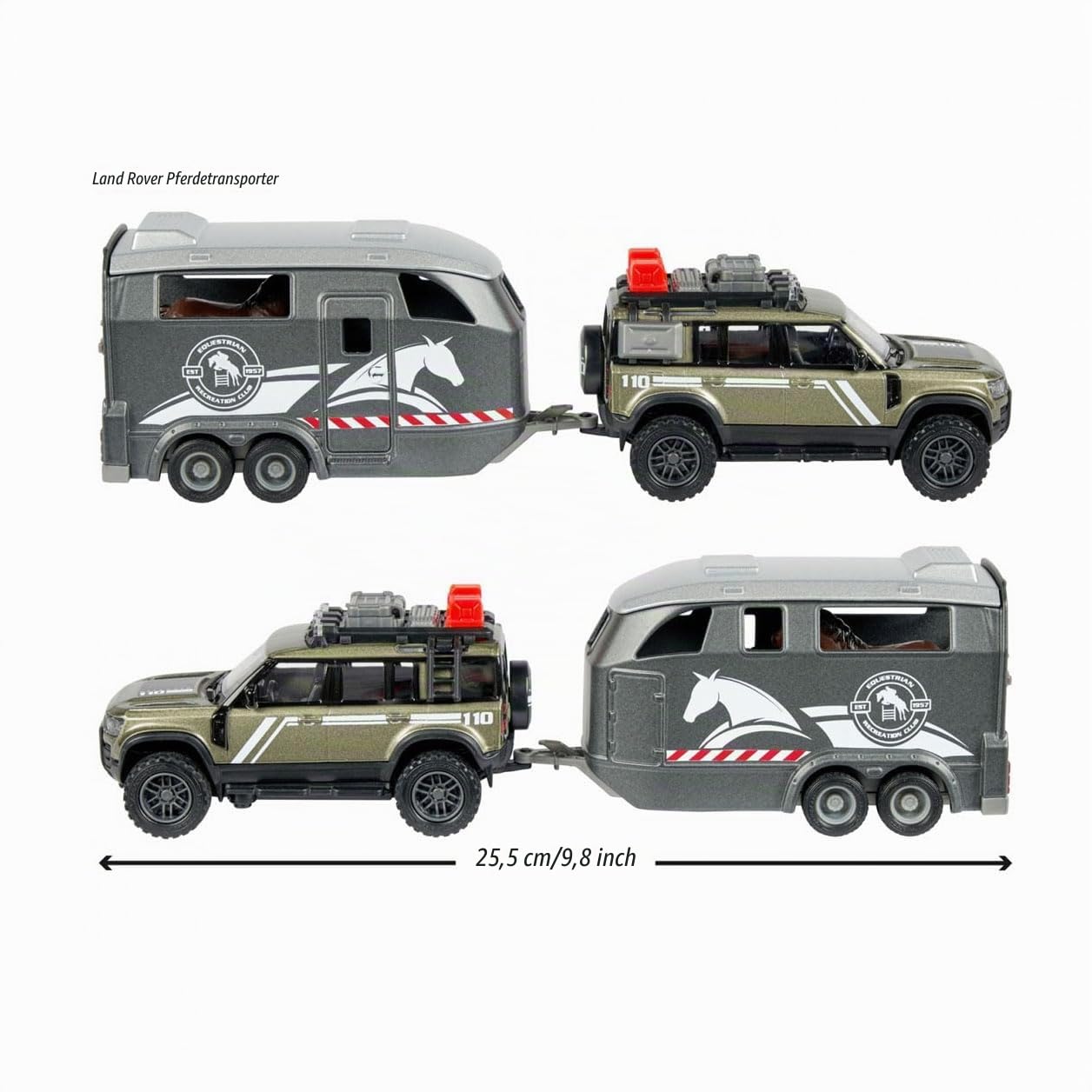 majorette-grand-series-land-rover-defender-mit-pferdeanh-nger-und-pferd image 5