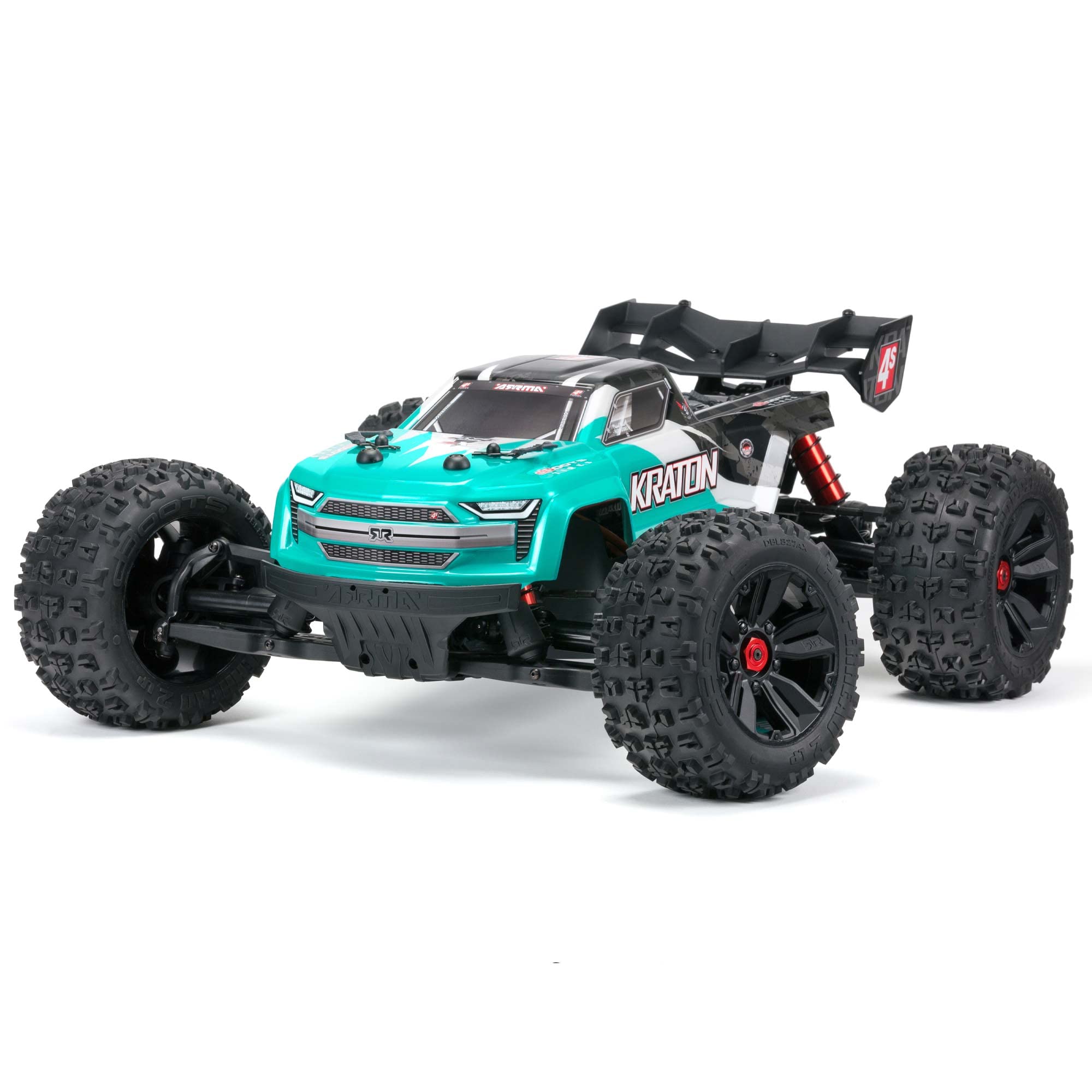 arrma-1-10-kraton-4x4-4s-v2-blx-speed-monster-truck-rtr-teal image 1