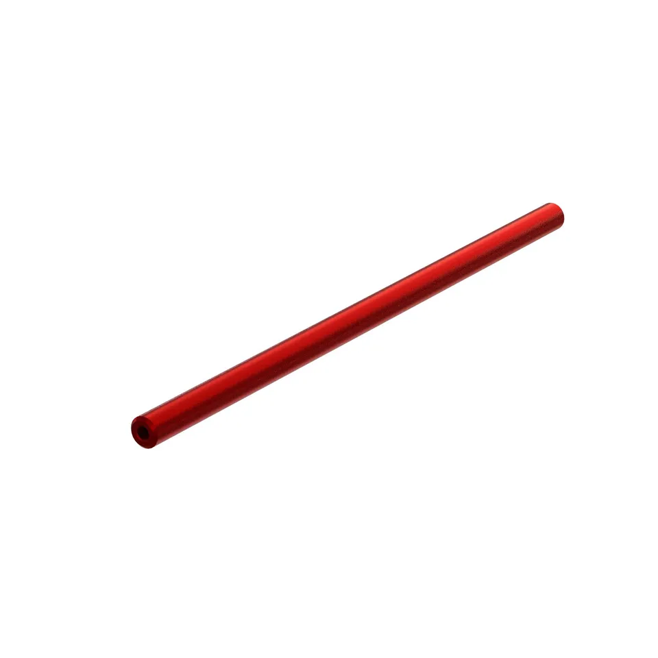 arrma-mittelstrebe-233mm-aluminium-rot-eloxiert image 1