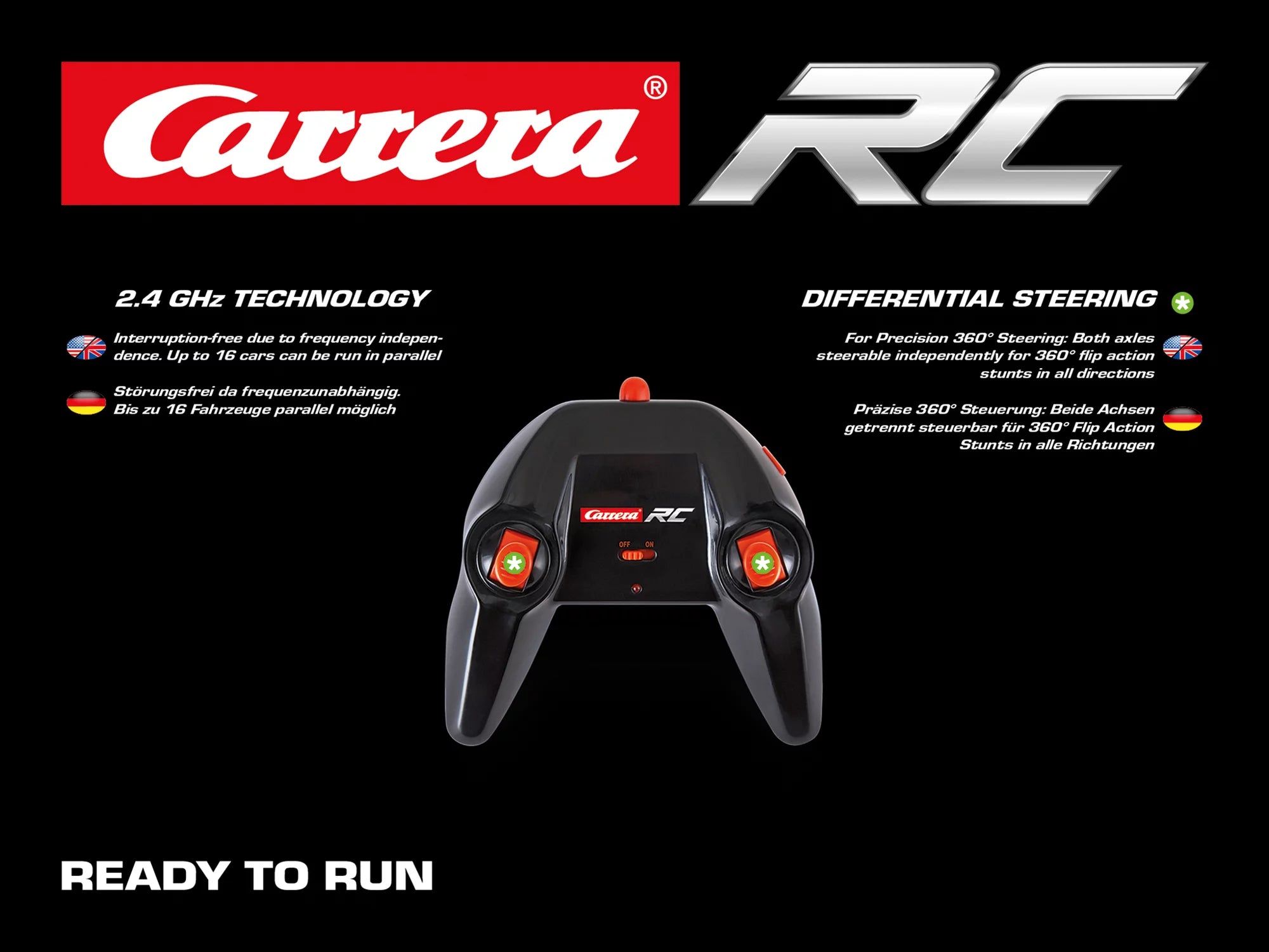 carrera-rc-turnator-2-4ghz-stunt-auto-rot-360-flip-action image 8