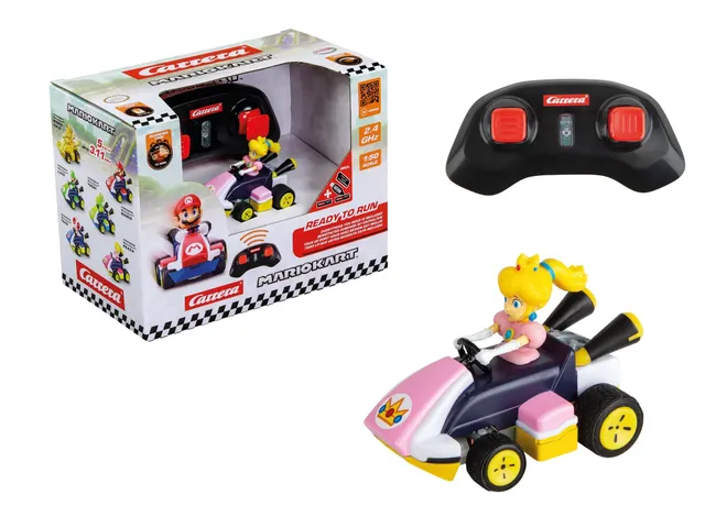 carrera-rc-2-4ghz-mario-kart-mini-rc-peach-6-2cm image 1