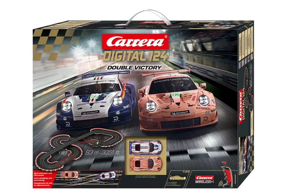 carrera-digital-124-double-victory-set-9-3m-porsche-911-rsr image 1