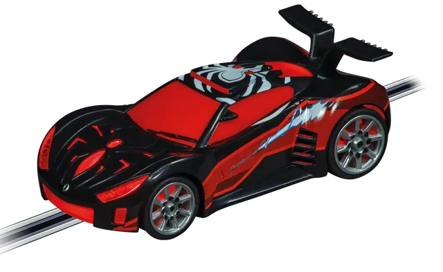 carrera-rc-spider-man-speed-shifter-black-carrera-go-1-43-auto image 1