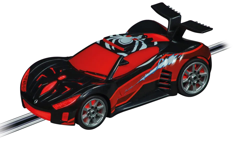 carrera-rc-spider-man-speed-shifter-black-carrera-go-1-43-auto image 1