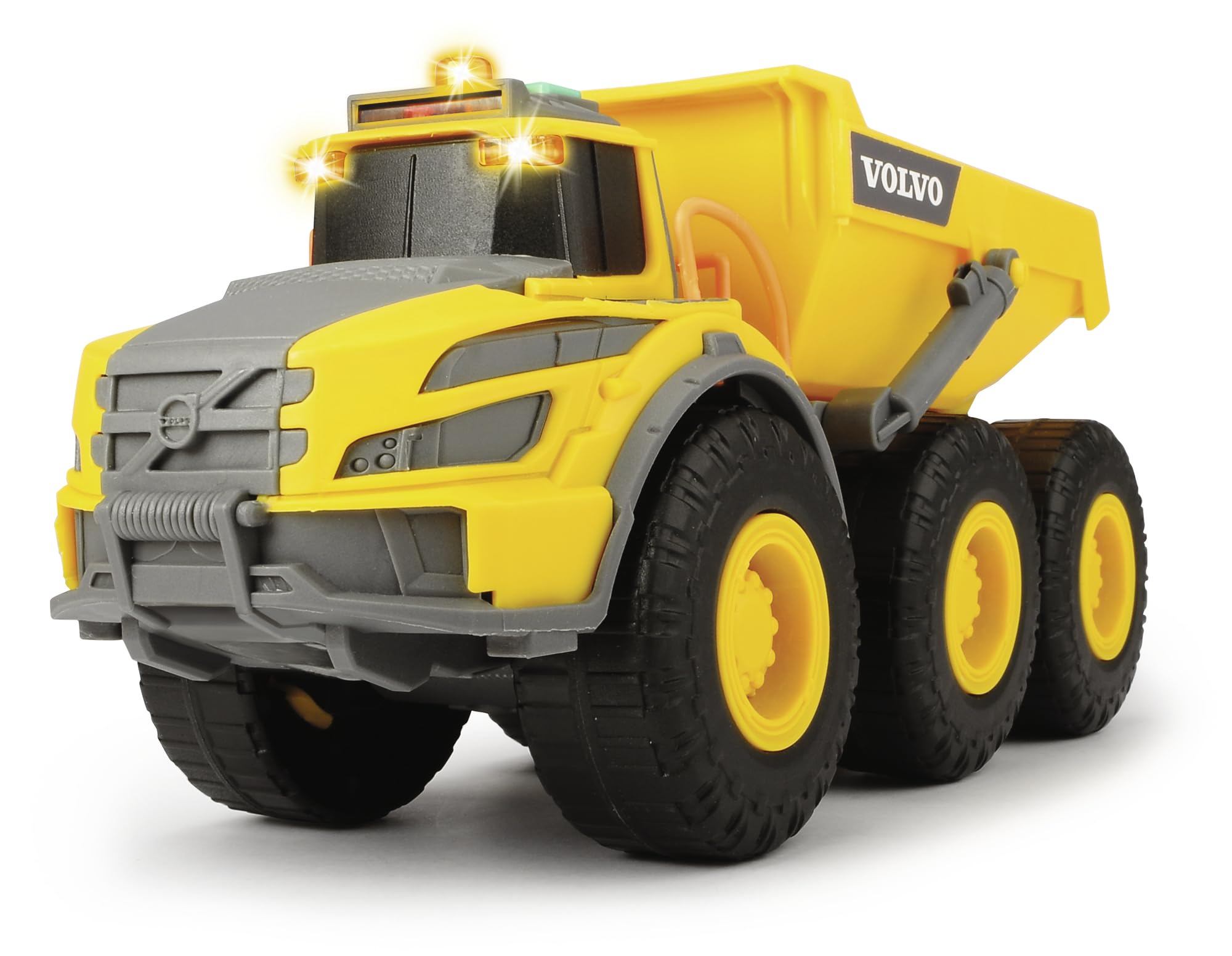 dickie-toys-volvo-radlader-baustellenfahrzeug-23-cm-mit-licht-sound-und-kippscha image 5