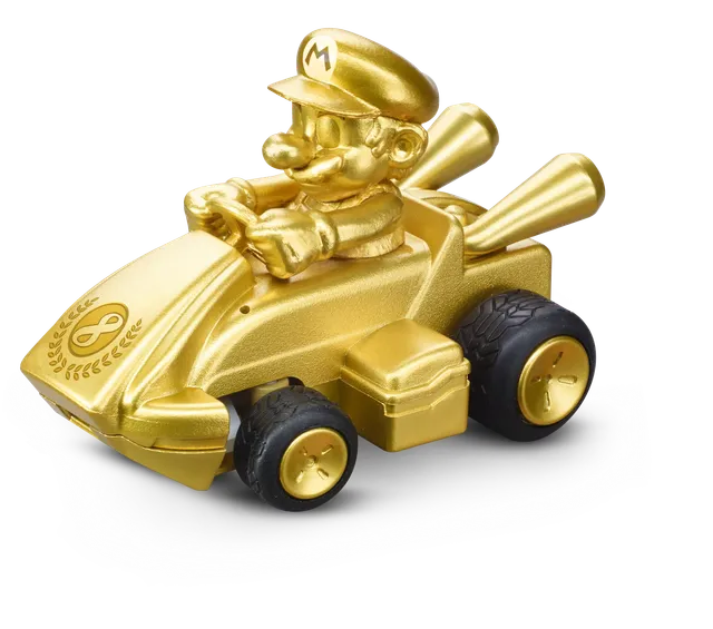 carrera-rc-2-4ghz-mario-kart-mini-rc-mario-gold-edition-1-50 image 1