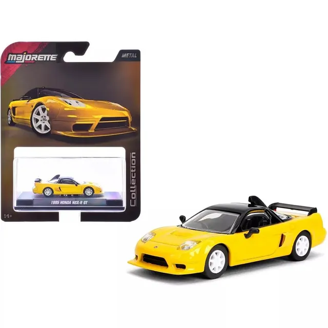 majorette-collection-1995-honda-nsx-r-gt-gelb-1-64-mit-showcase-ab-14-jahre image 1