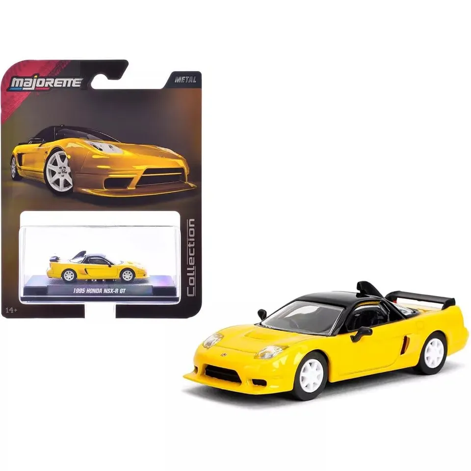 majorette-collection-1995-honda-nsx-r-gt-gelb-1-64-mit-showcase-ab-14-jahre image 1